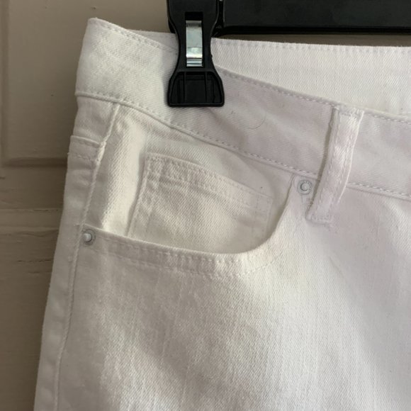 White Bootcut Jeans - Picture 6 of 11